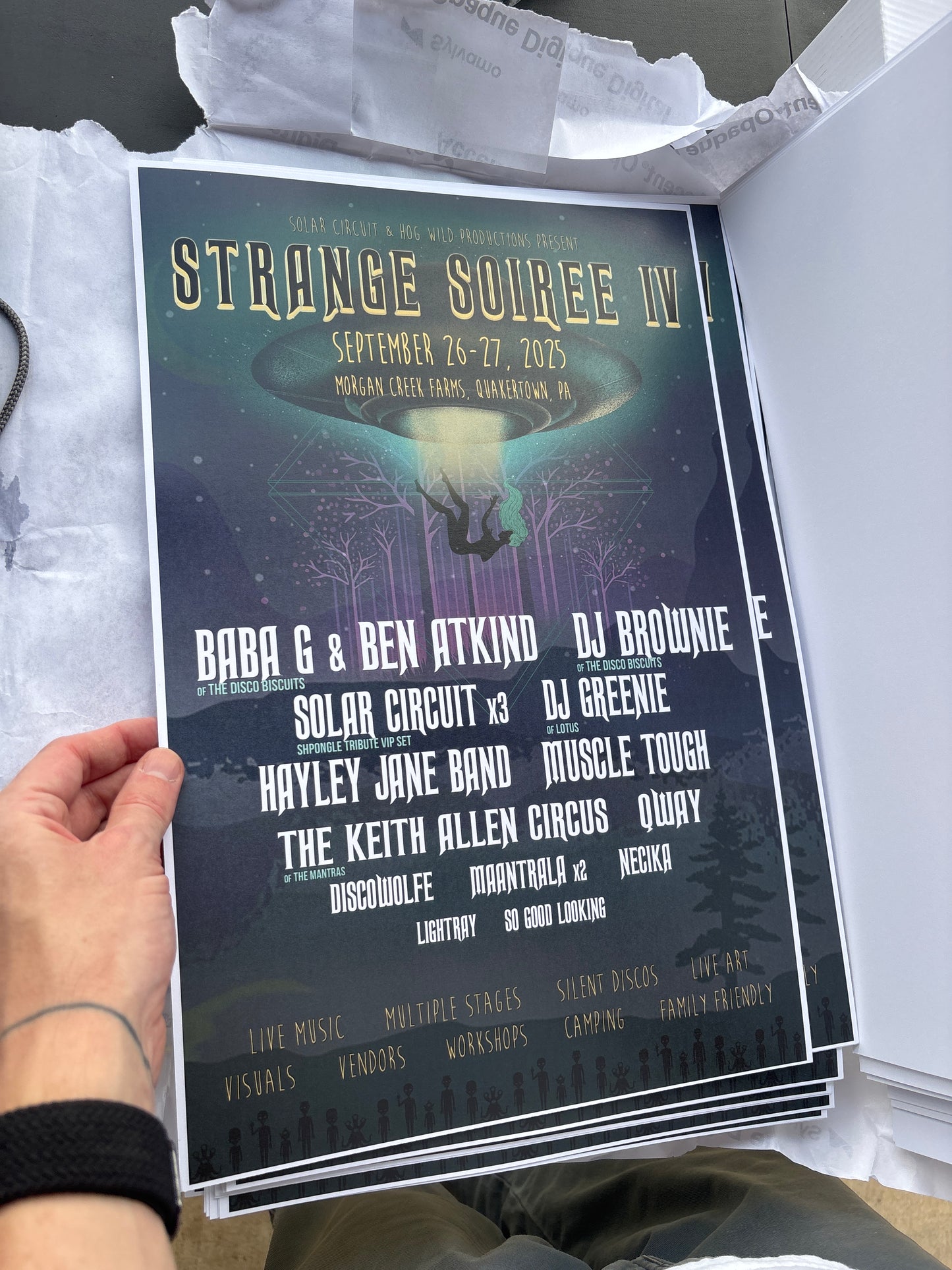 Strange Soiree IV: Poster