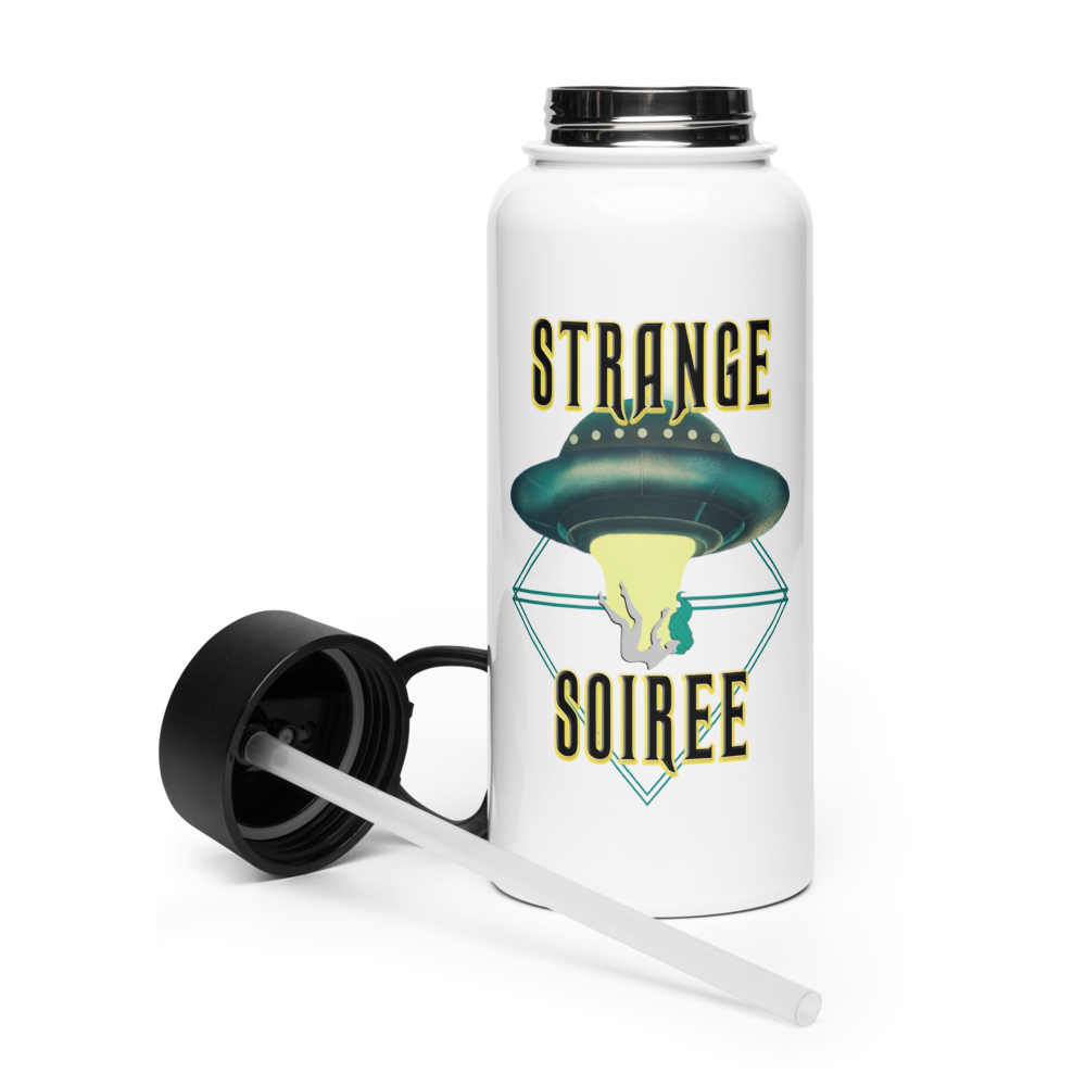 Strange Soiree: Stainless Steel Water Bottle [White]