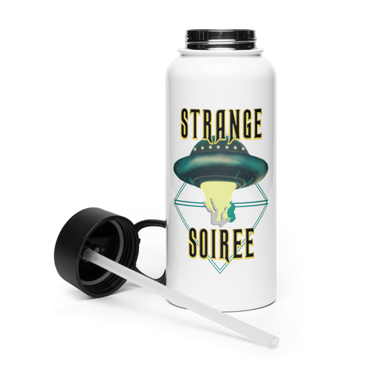 Strange Soiree: Stainless Steel Water Bottle [White]