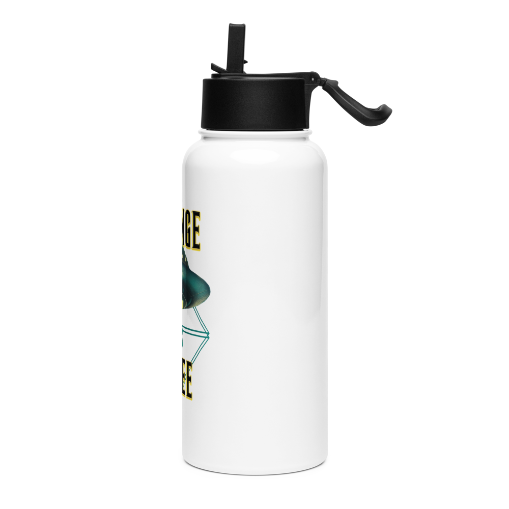 Strange Soiree: Stainless Steel Water Bottle [White]