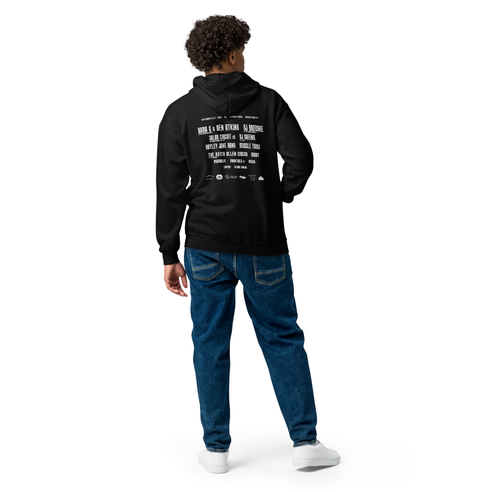 Strange Soiree: Zip-Up Hoodie [Black]