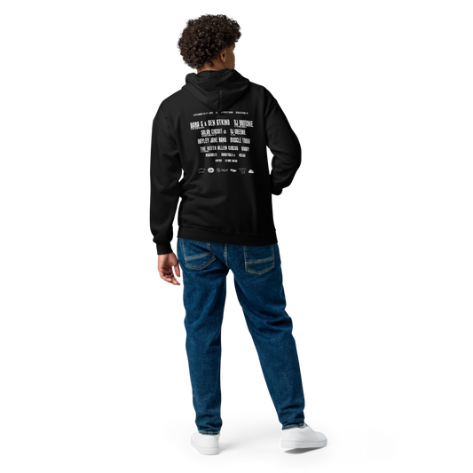 Strange Soiree: Zip-Up Hoodie [Black]