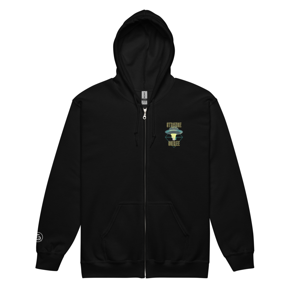 Strange Soiree: Zip-Up Hoodie [Black]
