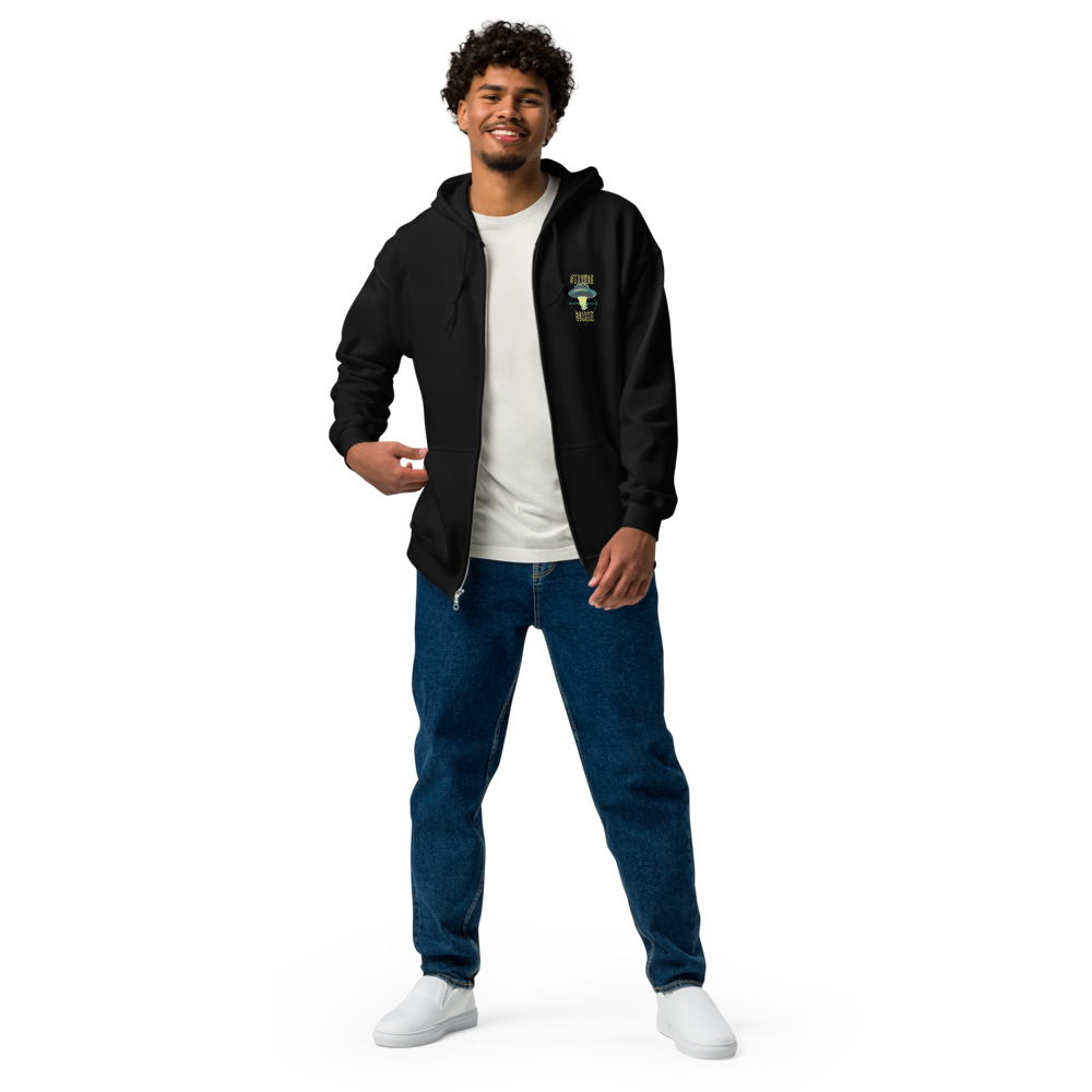 Strange Soiree: Zip-Up Hoodie [Black]